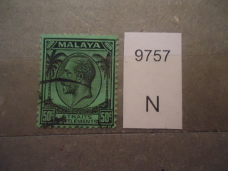 Фото марки Брит. Малайя 1936г