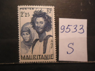 Фото марки Франц. Мавритания 1939г **