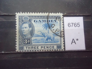 Фото марки Брит. Гамбия 1938г