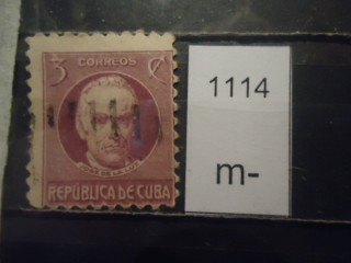 Фото марки Куба 1930г