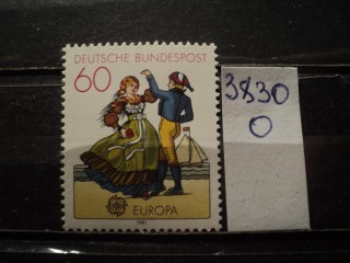 Фото марки Германия ФРГ 1981г **