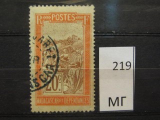 Фото марки Мадагаскар 1908г