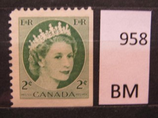 Фото марки Канада 1954г *