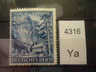 Фото марки Германия Рейх 1941г (9 евро) *