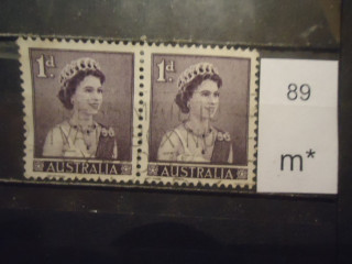 Фото марки Австралия пара 1959г