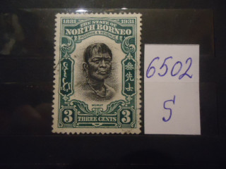 Фото марки Северное Борнео 1931г