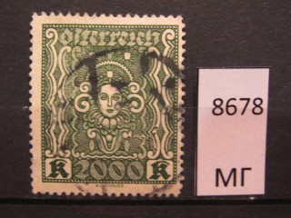 Фото марки Австрия 1922г