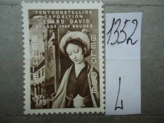Фото марки Бельгия 1949г **