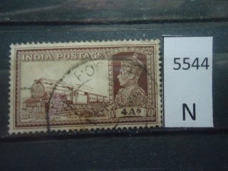 Фото марки Индия 1937г