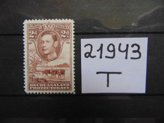 Фото марки Британский Бечуанленд 1938г **