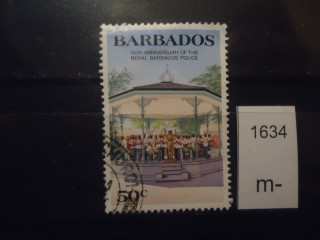 Фото марки Брит. Барбадос 1985г