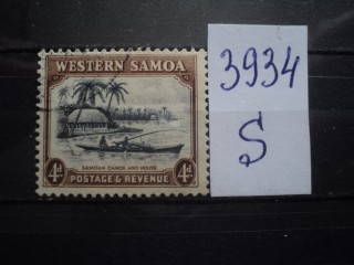 Фото марки Зап. Самоа 1935г