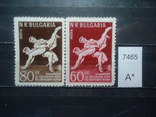 Фото марки Болгария серия 1958г **
