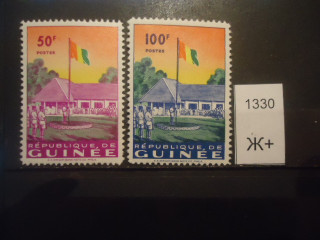 Фото марки Франц. Гвинея 1959г 4 евро **