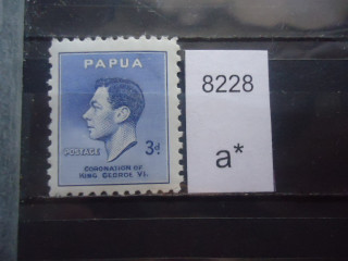 Фото марки Брит. Папуа 1937г **