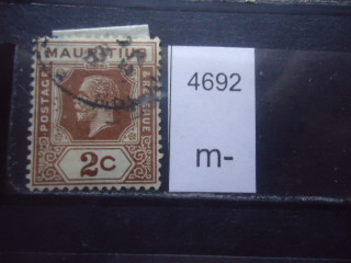 Фото марки Брит. Маврикий 1921г