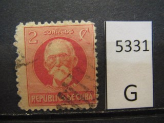 Фото марки Куба 1918г