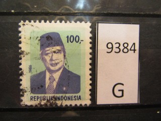 Фото марки Индонезия 1986г