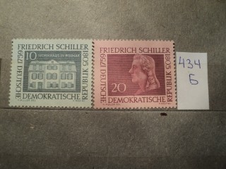 Фото марки Германия ГДР серия 1959г **