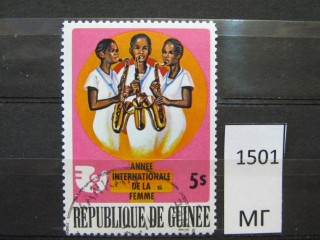 Фото марки Гвинея 1976г
