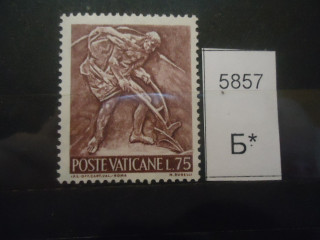 Фото марки Ватикан 1965г **