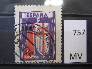 Фото марки Испания 1943г