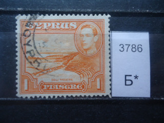 Фото марки Брит. Кипр 1938г