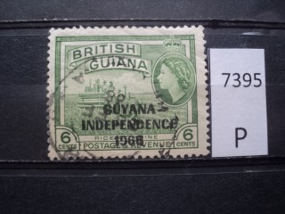 Фото марки Брит. Гвиана 1966г