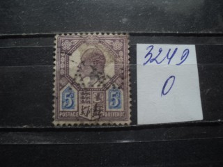 Фото марки Великобритания 1902-13гг