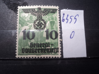 Фото марки Германская оккупация Польши 1938-40гг **