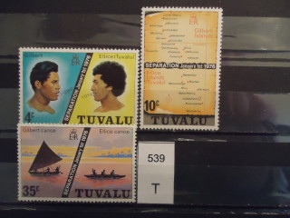 Фото марки Тувалу 1976г **