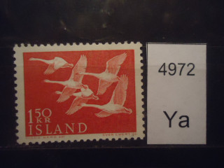 Фото марки Исландия 1956г **