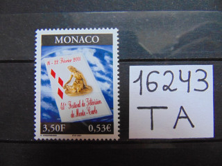 Фото марки Монако марка 2001г **