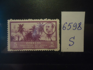 Фото марки Испанская Западная Африка 1948г **
