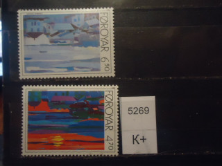Фото марки Форерские острова 1987г **