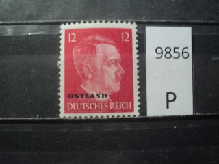 Фото марки Германская оккупация Восточных земель 1941г **