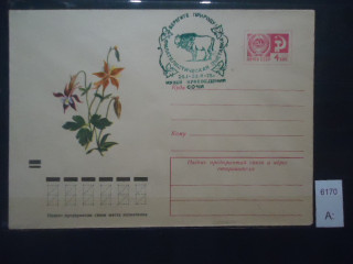 Фото марки СССР 1972г конверт со спецгашением