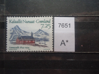 Фото марки Гренландия 1994г **