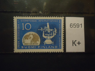 Фото марки Финляндия 1960г *