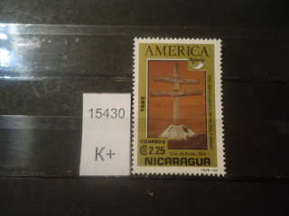 Фото марки Никарагуа 1992г **