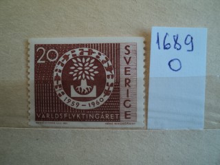 Фото марки Швеция 1960г **