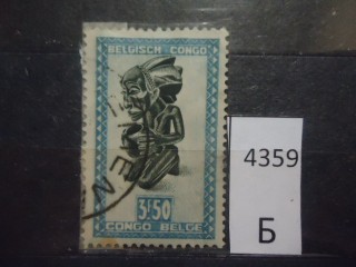 Фото марки Бельг. Конго 1948г