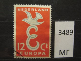 Фото марки Нидерланды 1958г