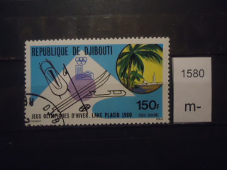 Фото марки Джибути 1980г