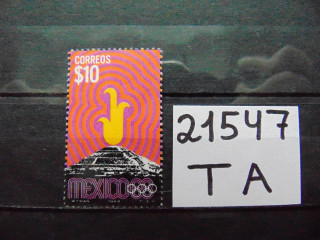 Фото марки Мексика марка 1968г **