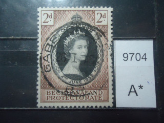 Фото марки Брит. Бечуандленд 1953г