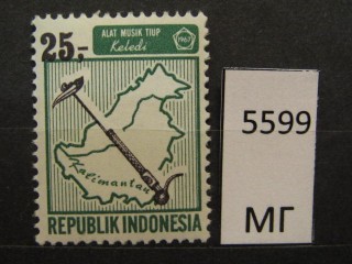 Фото марки Индонезия 1967г *