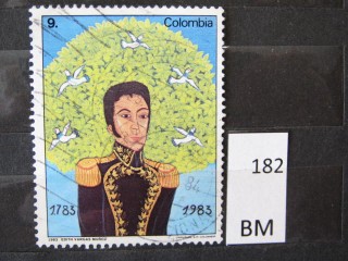 Фото марки Колумбия 1983г