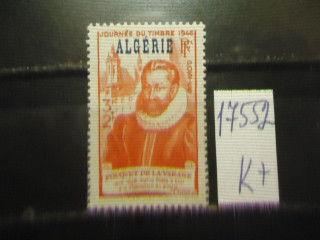 Фото марки Франц. Алжир 1946г надпечатка **