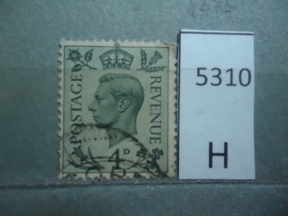 Фото марки Великобритания 1938г